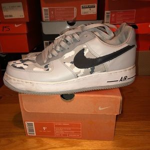 Air Force 1 low cookies and cream camo